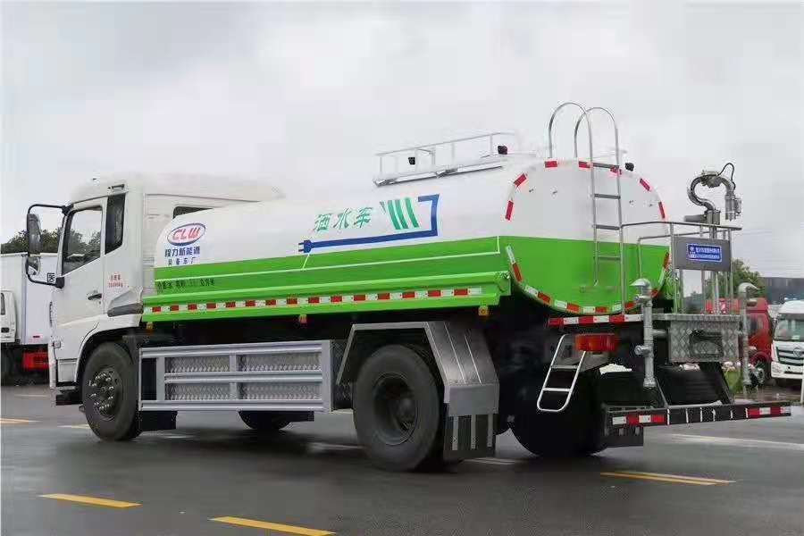 東風天錦純電動灑水車